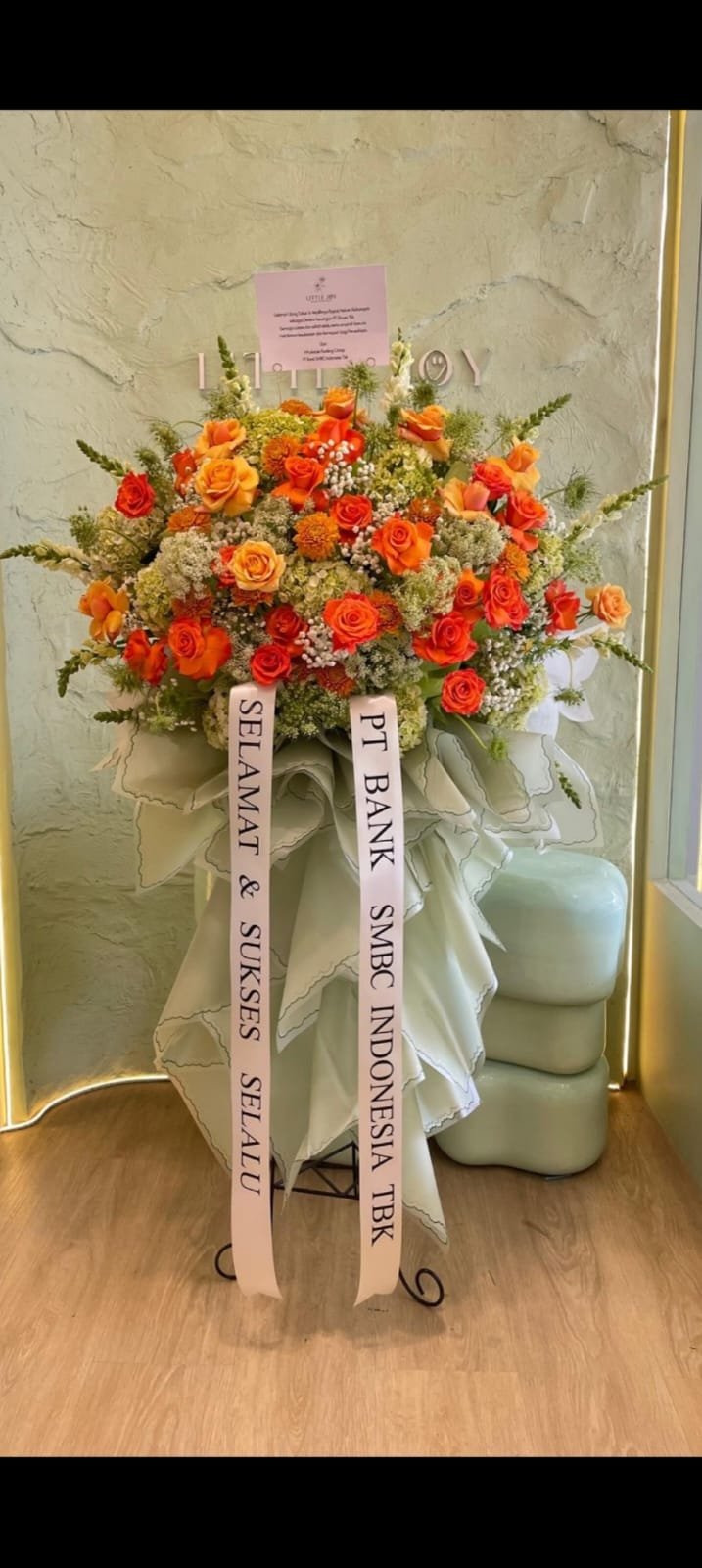 Colorful Celebration Flower Stand